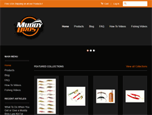 Tablet Screenshot of muddybros.com